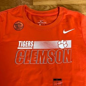 Nike Clemson University Size Small NEW WITH TAGS shirt